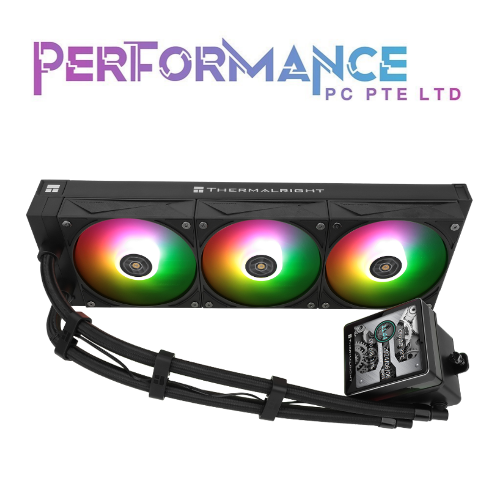 THERMALRIGHT GRAND VISION 240mm ARGB BLACK/WHITE CPU AIO Cooler ( 5 YEARS WARRANTY BY THERMALRIGHT )