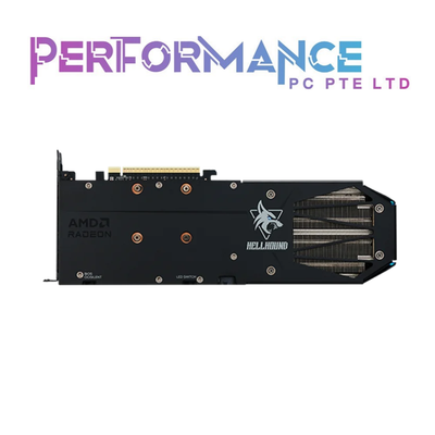 POWERCOLOR HELLHOUND AMD RADEON RX 9060 XT 8GB GDDR6 (3 YEARS WARRANTY BY BAN LEONG TECHNOLOGIES PTE LTD)
