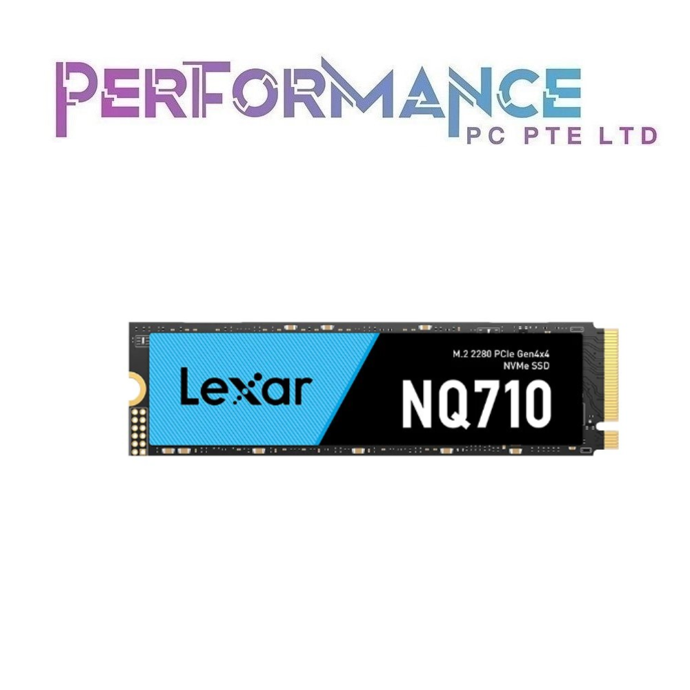 LEXAR NQ710 SSD 1TB/2TB PCIe Gen4x4 High Speed M.2 2280 NVMe 1.4 For Laptop Desktop PC (5 YEARS WARRANTY BY TECH DYNAMIC)