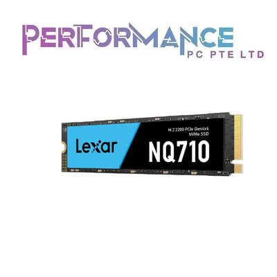 LEXAR NQ710 SSD 1TB/2TB PCIe Gen4x4 High Speed M.2 2280 NVMe 1.4 For Laptop Desktop PC (5 YEARS WARRANTY BY TECH DYNAMIC)