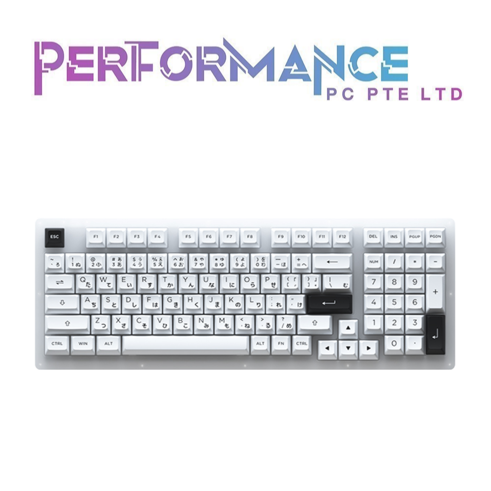 AKKO Keyboard RGB Hotswap - ACR98 Mini Combo (CS Jelly Switches) Pink/Black/White ( 3 MONTHS WARRANTY BY TECH DYNAM