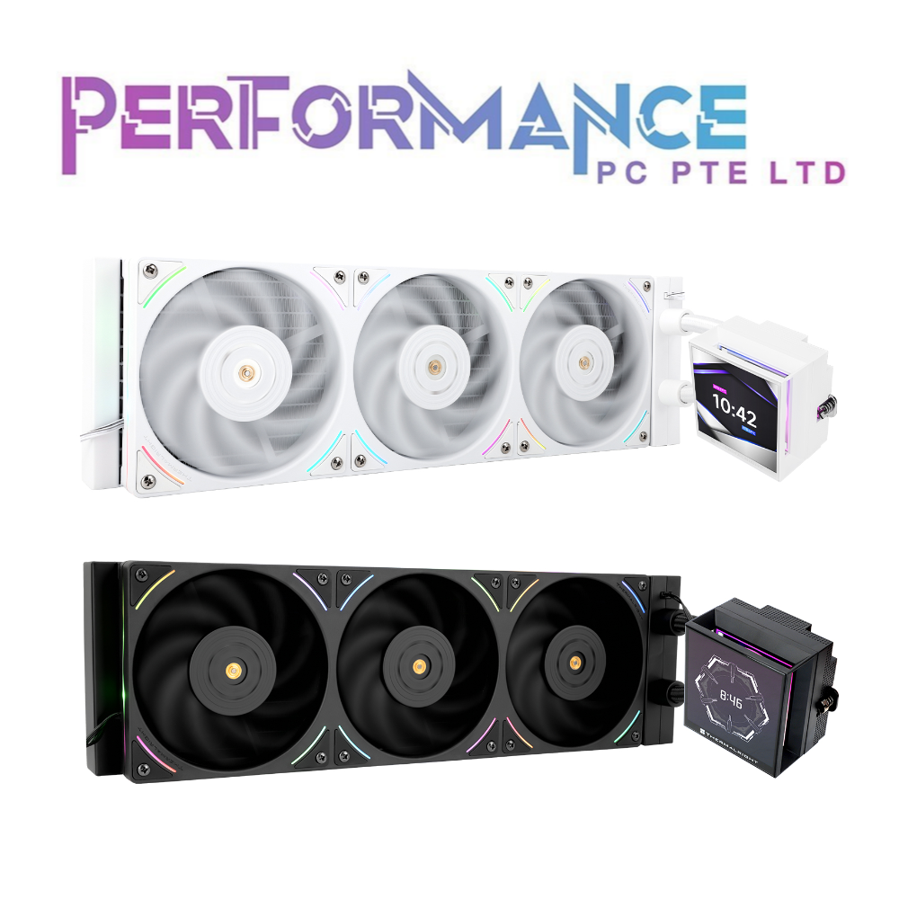 THERMALRIGHT HYPER VISION 360 UB ARGB BLACK/WHITE  CPU AIO Cooler ( 5 YEARS WARRANTY BY THERMALRIGHT )