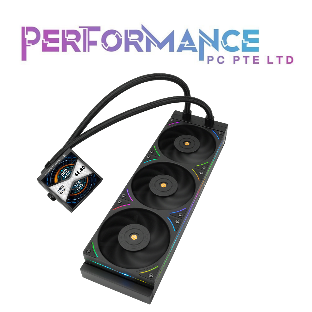 THERMALRIGHT HYPER VISION 360 UB ARGB BLACK/WHITE  CPU AIO Cooler ( 5 YEARS WARRANTY BY THERMALRIGHT )