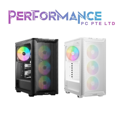 BEQUIET PURE BASE 501 AIRFLOW WINDOW WHITE/BLACK (3 YEAR WARRANTY BY TECH DYNAMIC PTE LTD)