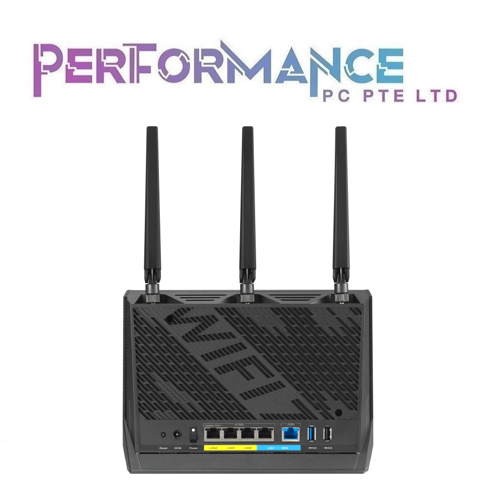 Asus  RT-BE86U WIFI 7 Gaming Wifi Router (3 YEARS WARRANTY BY BAN LEONG TECHNOLOGY PTE LTD)