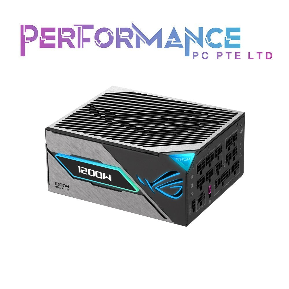 ASUS ROG THOR 1200W PLATINUM III ATX 3.1 PCIE 80PLUS PLATINUM (10 YEARS WARRANTY BY BAN LEONG PTE LTD)
