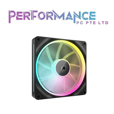 Corsair iCUE LINK LX140 RGB 140mm PWM Single / Duo Black Fan Pack (5 YEARS WARRANTY BY CONVERGENT SYSTEMS PTE LTD)