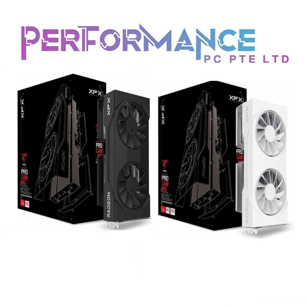 XFX SWIFT AMD RADEON RX 9060 XT 9060XT OC GAMING EDITION BK/WH 16GB GDDR6 (2 YEARS WARRANTY BY CORBELL TECHNOLOGIES PTE LTD)