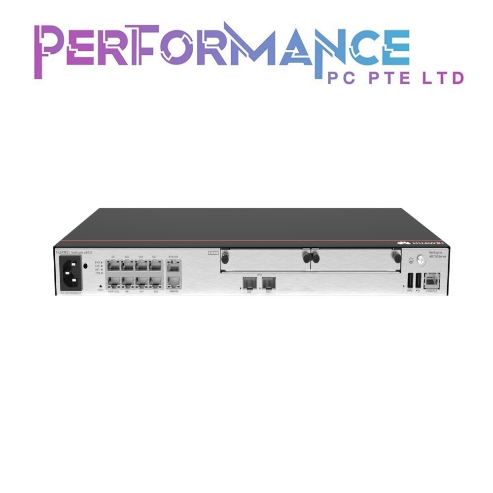 HUAWEI AR720 / AR730 NETENGINE ENTERPRISE ROUTER WITH DHCP CONNECTIONS (3 YEARS WARRANTY BY VISKOU SYSTEMS PTE LTD)