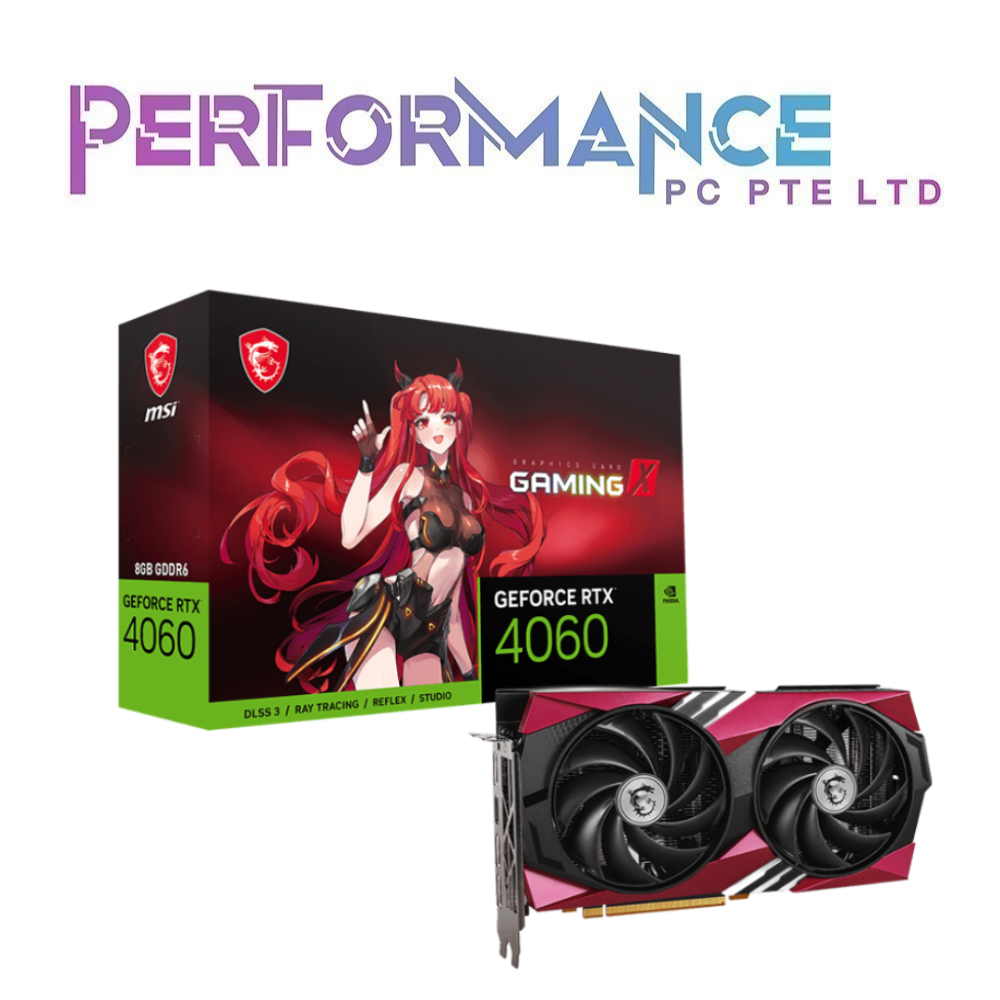 MSI GeForce RTX 4060 RTX4060 GAMING X 8G MLG (3 YEARS WARRANTY BY CORBELL TECHNOLOGY PTE LTD)