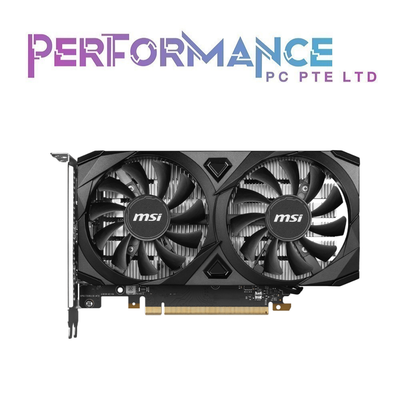 MSI GeForce RTX 3050 RTX3050 VENTUS 2X 6G OC (3 YEARS WARRANTY BY CORBELL TECHNOLOGY PTE LTD)