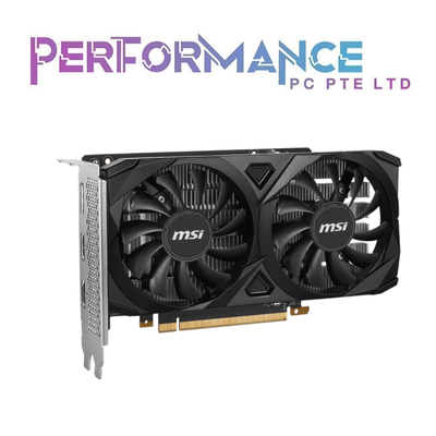 MSI GeForce RTX 3050 RTX3050 VENTUS 2X 6G OC (3 YEARS WARRANTY BY CORBELL TECHNOLOGY PTE LTD)