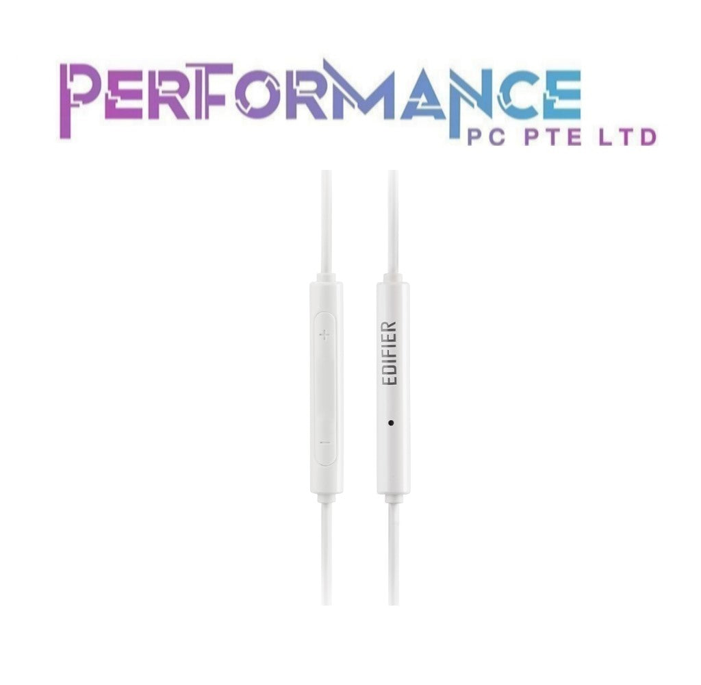 EDIFIER P180 PLUS 3.5MM EARBUDS WITH MIC (1 YEAR WARRANTY BY BAN LEONG TECHNOLOGIES PTE LTD)