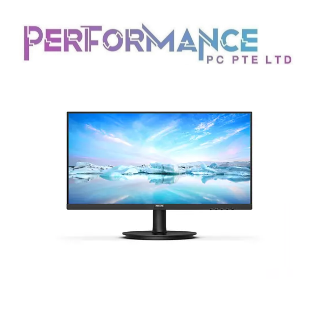 Philips 241V8B 23.8" wide, VGA, HDMI, IPS, LowBlue, Adaptive Sync, 100H  (3 YEARS WARRANTY BY CORBELL TECHNOLOGY PTE LTD