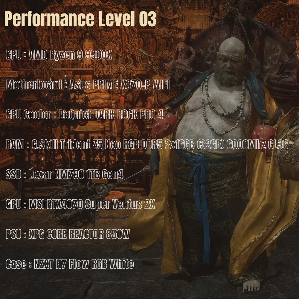 Black Myth: Wukong Full Set Gaming Desktop PC Desktop Performance Level 03