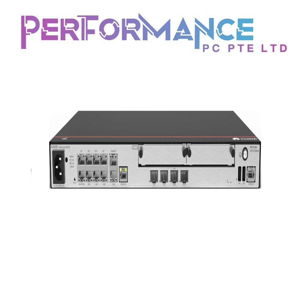HUAWEI AR720 / AR730 NETENGINE ENTERPRISE ROUTER WITH DHCP CONNECTIONS (3 YEARS WARRANTY BY VISKOU SYSTEMS PTE LTD)