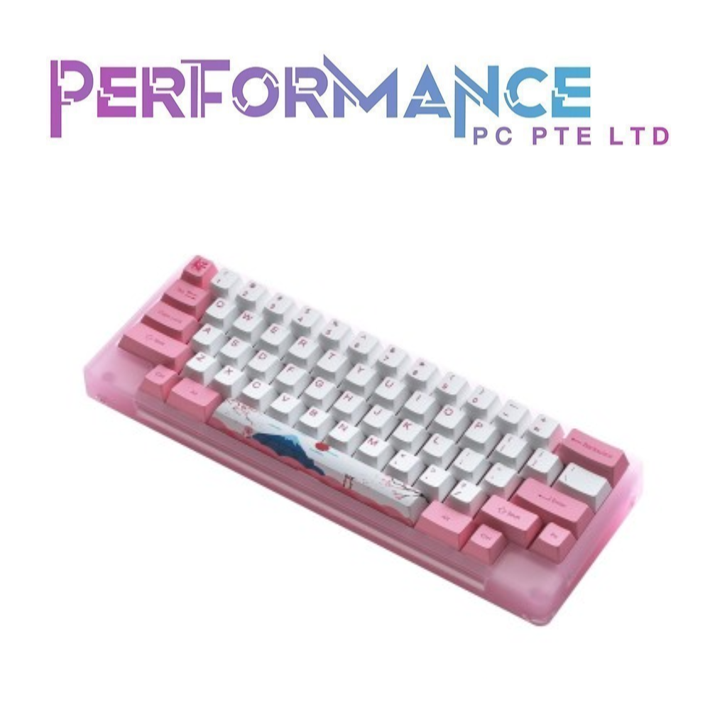 AKKO Keyboard ACR59 RGB Hotswap - World Tour Tokyo (CS Jelly Pink Linear) (1 YEAR WARRANTY BY TECH DYNAMIC PTE LTD)