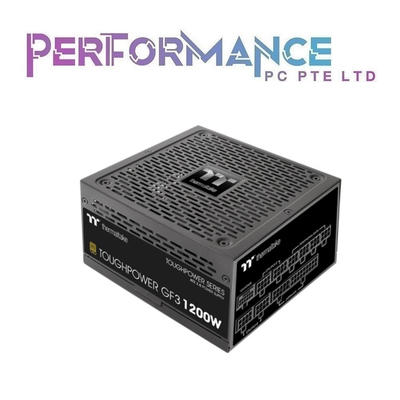 Thermaltake Toughpower GF3 80+ Gold 750W / 850W / 1000W / 1000W / 1250W / 1350W / 1650W ATX3.0 PCIe 5.0 Fully Modular Power Supply Unit PSU (10 YEARS WARRANTY BY THERMALTAKE)