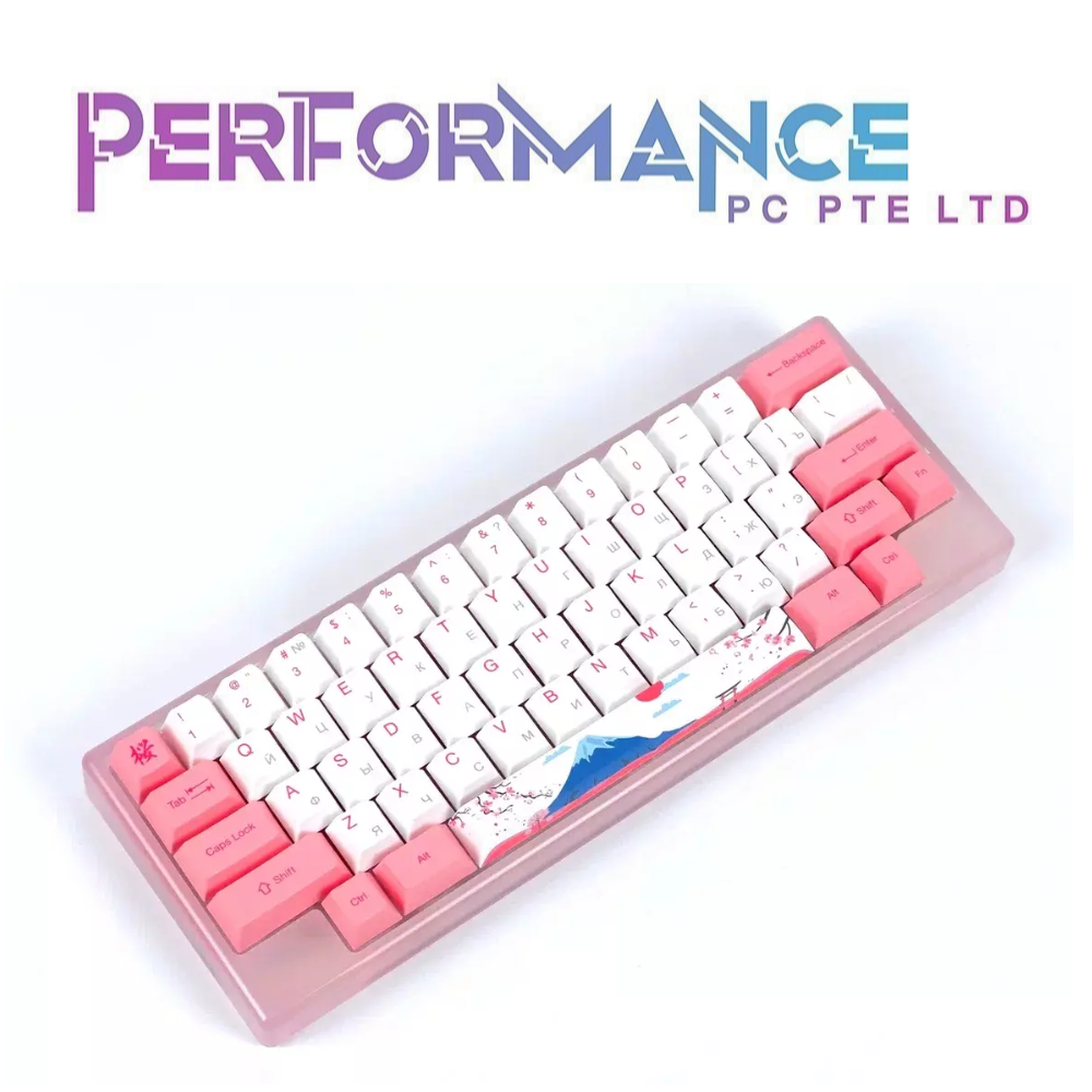 AKKO Keyboard ACR59 RGB Hotswap - World Tour Tokyo (CS Jelly Pink Linear) (1 YEAR WARRANTY BY TECH DYNAMIC PTE LTD)
