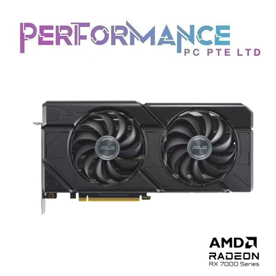 ASUS Dual Radeon RX 7700 XT RX7700 XT RX 7700XT OC Edition 12GB (3 YEARS WARRANTY BY BAN LEONG TECHNOLOGY PTE LTD)