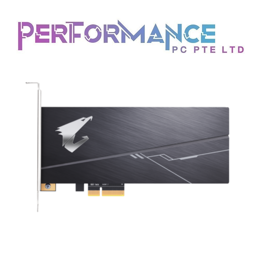 GIGABYTE AORUS RGB AIC NVMe 1.3 PCIe 3.0x4 SSD 512GB/1TB (R3480 / W2100) (5 YEARS WARRANTY BY CDL TRADING PTE LTD)