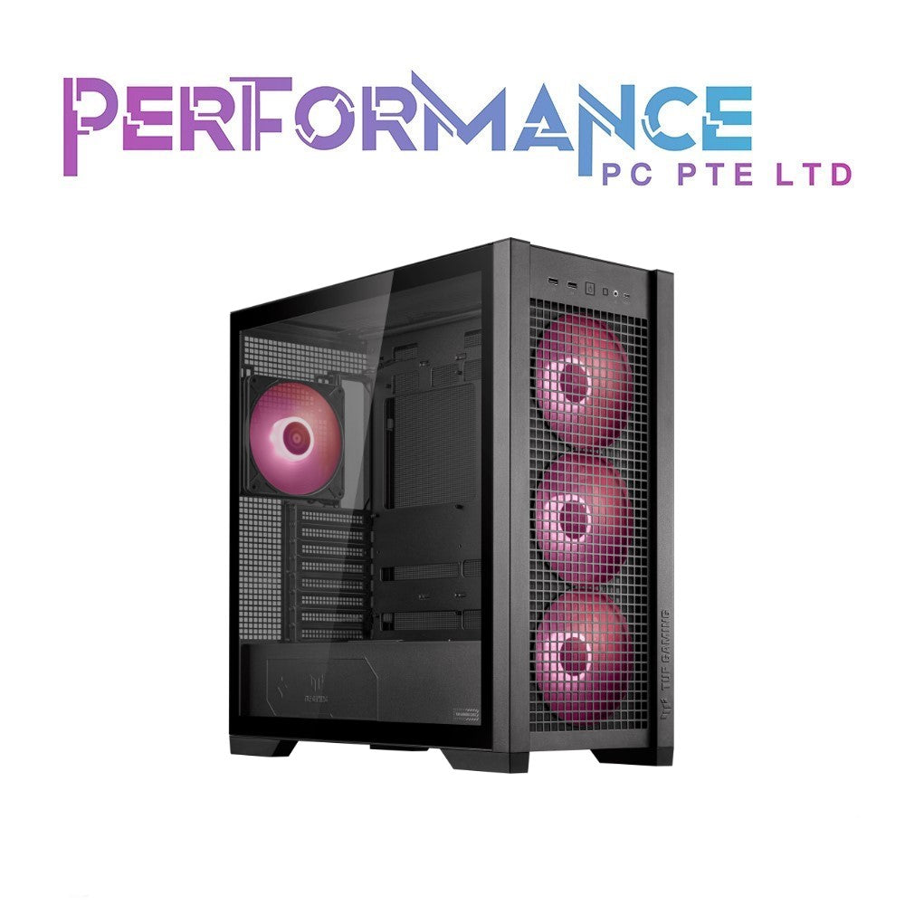 ASUS TUF GAMING GT302 ARGB MID TOWER (1 YEAR WARRANTY BY BAN LEONG TECHNOLOGY PTE LTD)