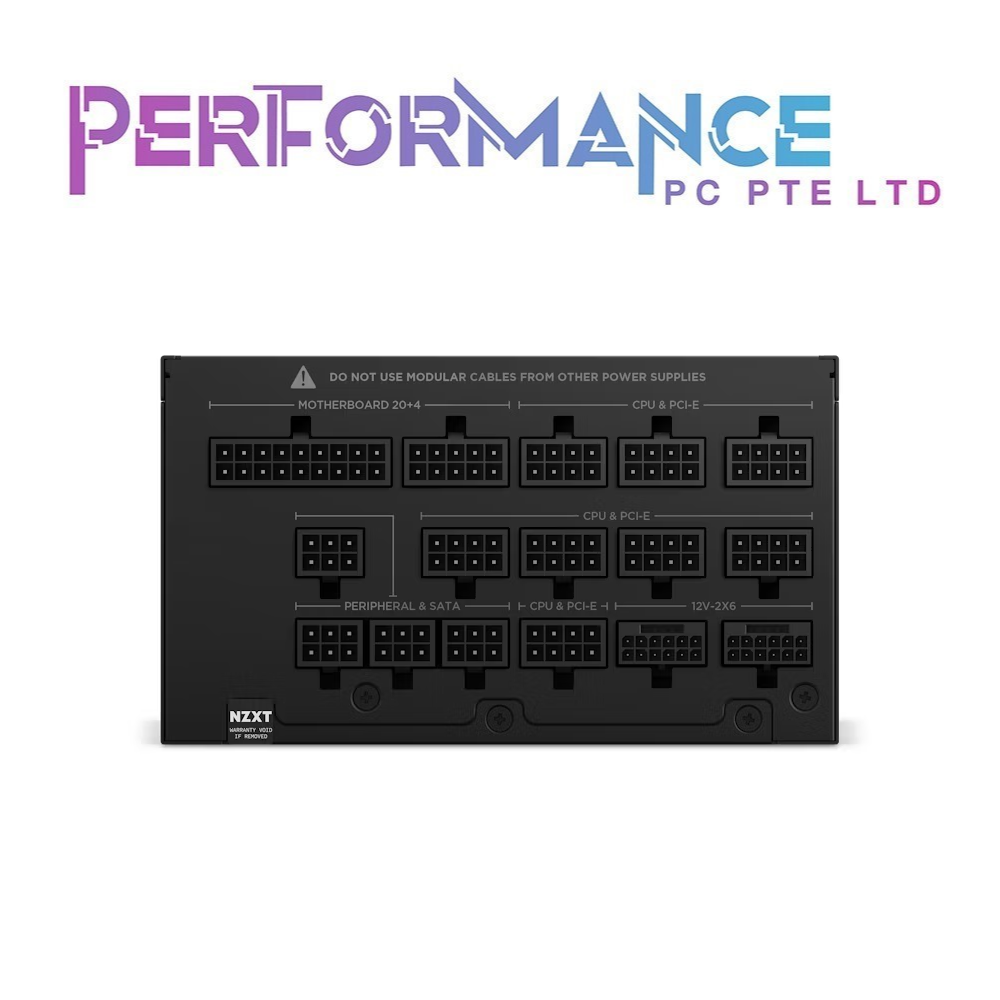 NZXT C1500 1500W 80 PLUS Platinum ATX3.1 Full Modular Power Supply Unit PSU (10 YEARS WARRANTY BY TECH DYNAMIC)