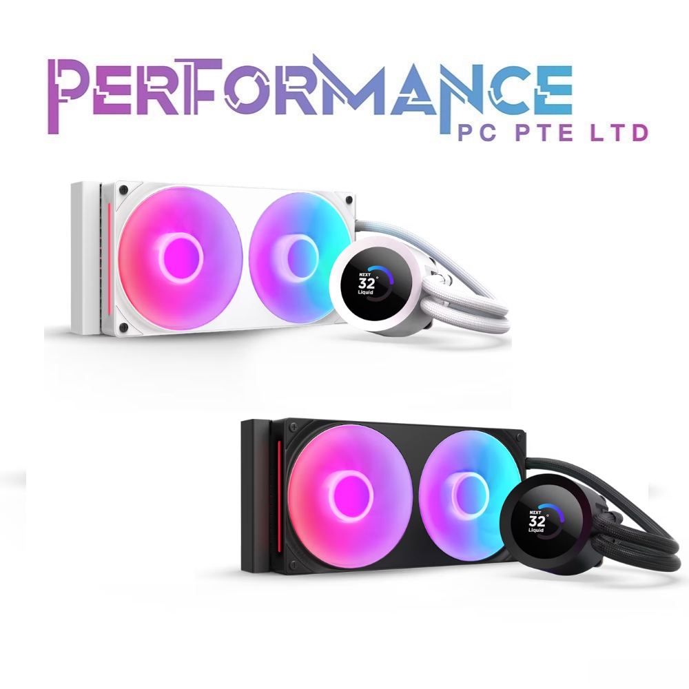 NZXT KRAKEN PLUS 240 RGB /BLACK/WHITE  V2 AIO Cooler 30Hz (6 YEARS WARRANTY BY TECH DYNAMIC PTE LTD)