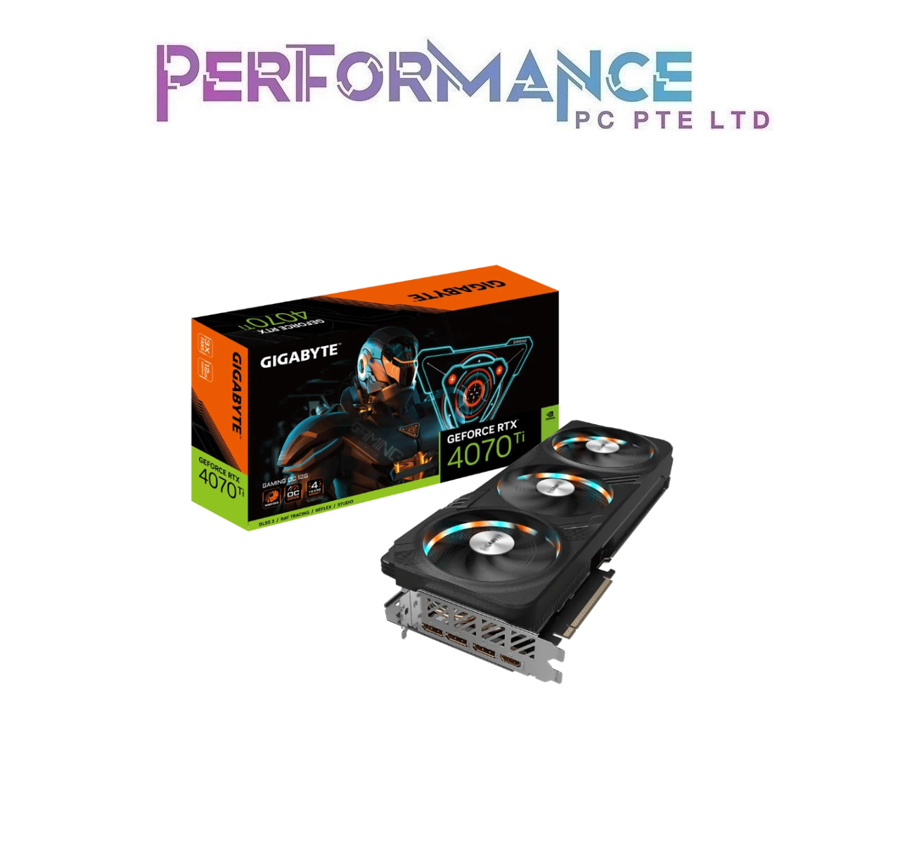 GIGABYTE GeForce RTX 4070Ti RTX4070TI GAMING OC 12G GDDR6X (4 YEARS WARRANTY BY CDL TRADING PTE LTD)