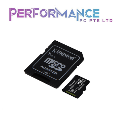 Kingston Canvas Select Plus MICRO SD Card 100MB/s 64GB/128GB/256GB (LIFETIME WARRANTY BY CONVERGENT SYSTEM PTE LTD)