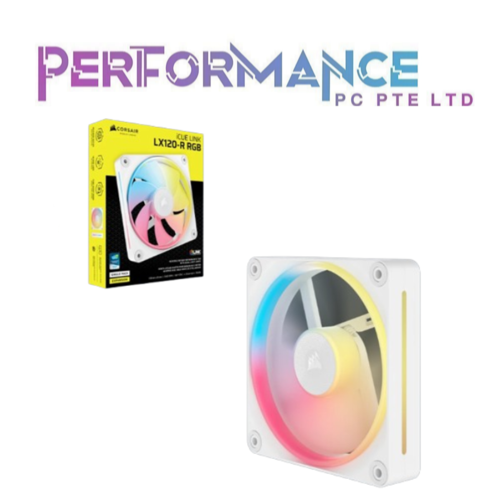 Corsair iCUE LINK LX120-R / LX140-R RGB 120mm/140mm PWM WHITE Reverse Single / Double / Triple Fan Pack (5 YEARS WARRANTY BY CONVERGENT SYSTEMS PTE LTD)