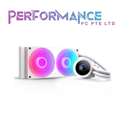 NZXT KRAKEN PLUS 240 RGB /BLACK/WHITE  V2 AIO Cooler 30Hz (6 YEARS WARRANTY BY TECH DYNAMIC PTE LTD)