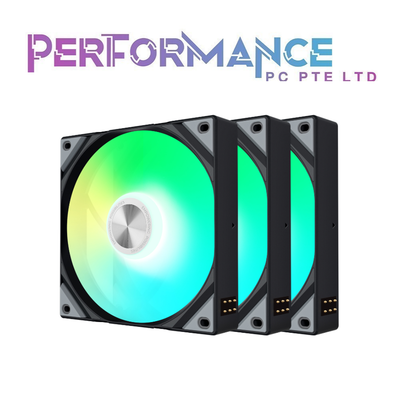 TRYX ROTA SL120 ARGB 3 PACK Black/White (2 YEARS WARRANTY BY BAN LEONG TECHNOLOGY PTE LTD)