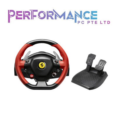 THRUSTMASTER FERRARI 458 SPIDER RACING WHEEL FOR XBOX 1 (1 YEARS WARRANTY BY BAN LEONG TECHNOLOGIES PTE LTD)
