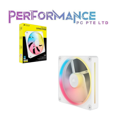 Corsair iCUE LINK LX120-R / LX140-R RGB 120mm/140mm PWM WHITE Reverse Single / Double / Triple Fan Pack (5 YEARS WARRANTY BY CONVERGENT SYSTEMS PTE LTD)