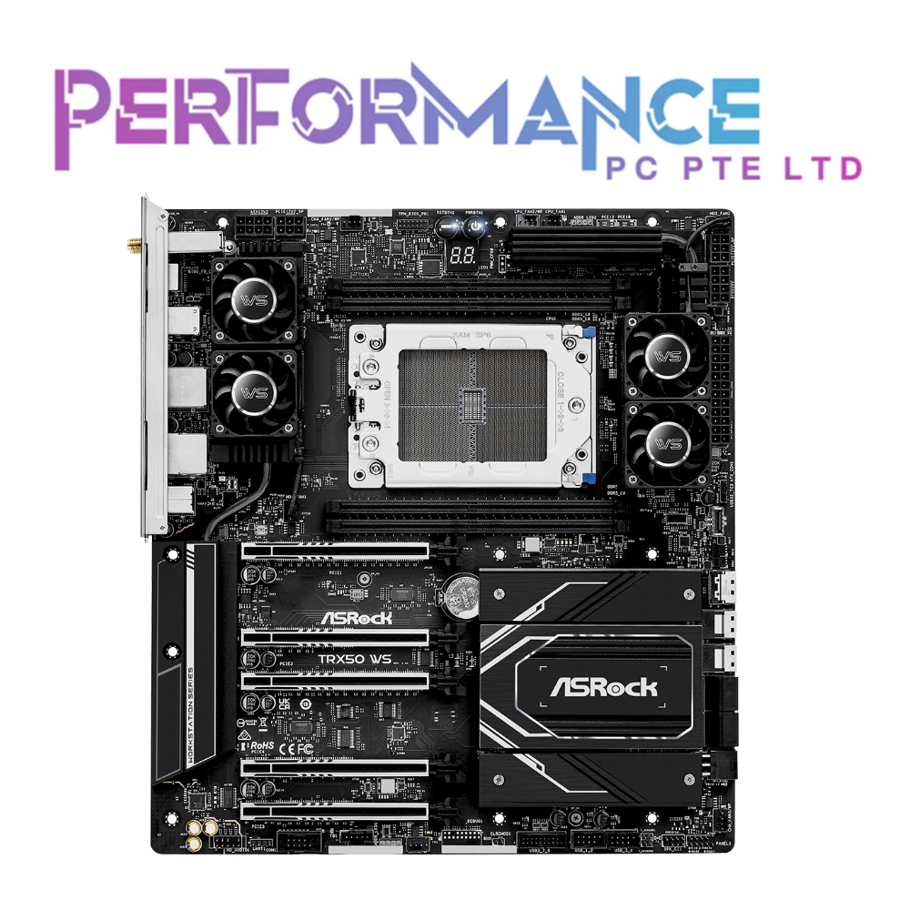 ASRock TRX50 WS WIFI 6E ATX AM5 (3 YEARS WARRANTY BY TECHDYNAMIC)
