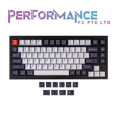 Keychron Keycap Retro/Ocean/Iceberg/Forest/Unicorn/Wheat Grey/Black White/Orange White/Beach Dye-Sub PBT OEM Profile for Q1,Q2,K2 (1 YEAR WARRANTY BY TECH DYNAMIC PTE LTD)