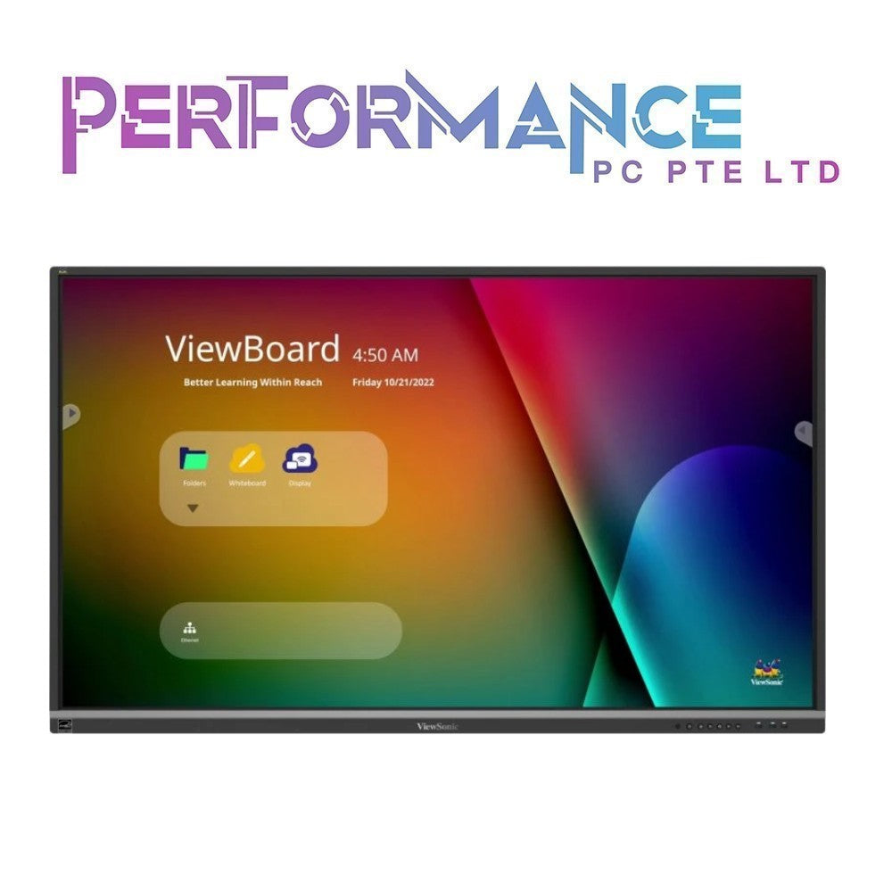 (PreOrder) Viewsonic IFP8650-5F 86" 4K Interactive Display (3 YEARS WARRANTY BY KAIRA TECHOLOGY PTE LTD)
