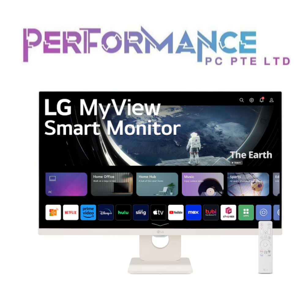 LG 27" Full HD IPS Smart Monitor with webOS (3 YEARS WARRANTY BY LG)