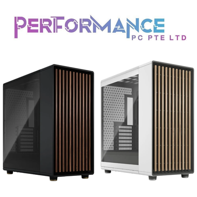 Fractal Design North XL Charcoal Black / Charcoal Black TG Light Tint / Chalk White / Chalk White TG Clear Tint Chassis (2 YEARS WARRANTY BY CONVERGENT SYSTEMS PTE LTD)