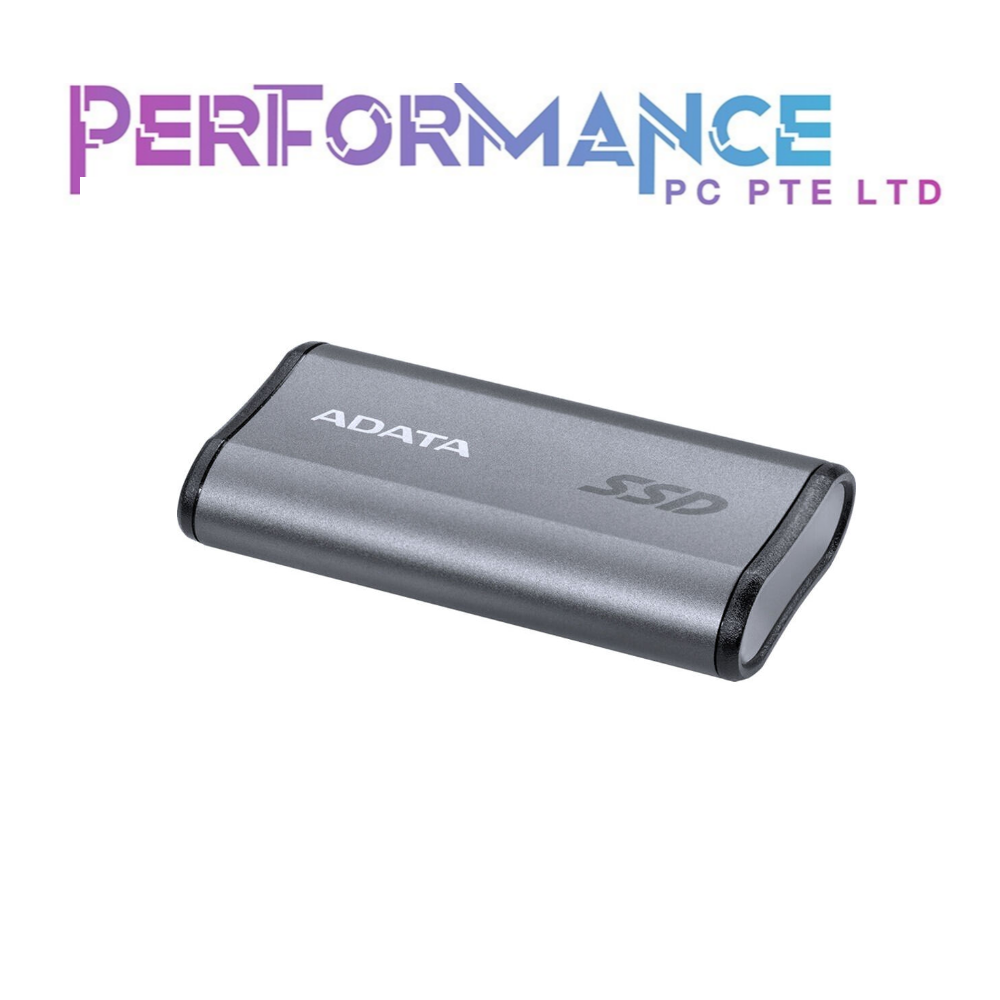 ADATA Elite SE880 EXTERNAL SOLID STATE DRIVE TITANIUM 4TB (5 YEAR WARRANTY BY CORBELL TECHNOLOGY PTE LTD)