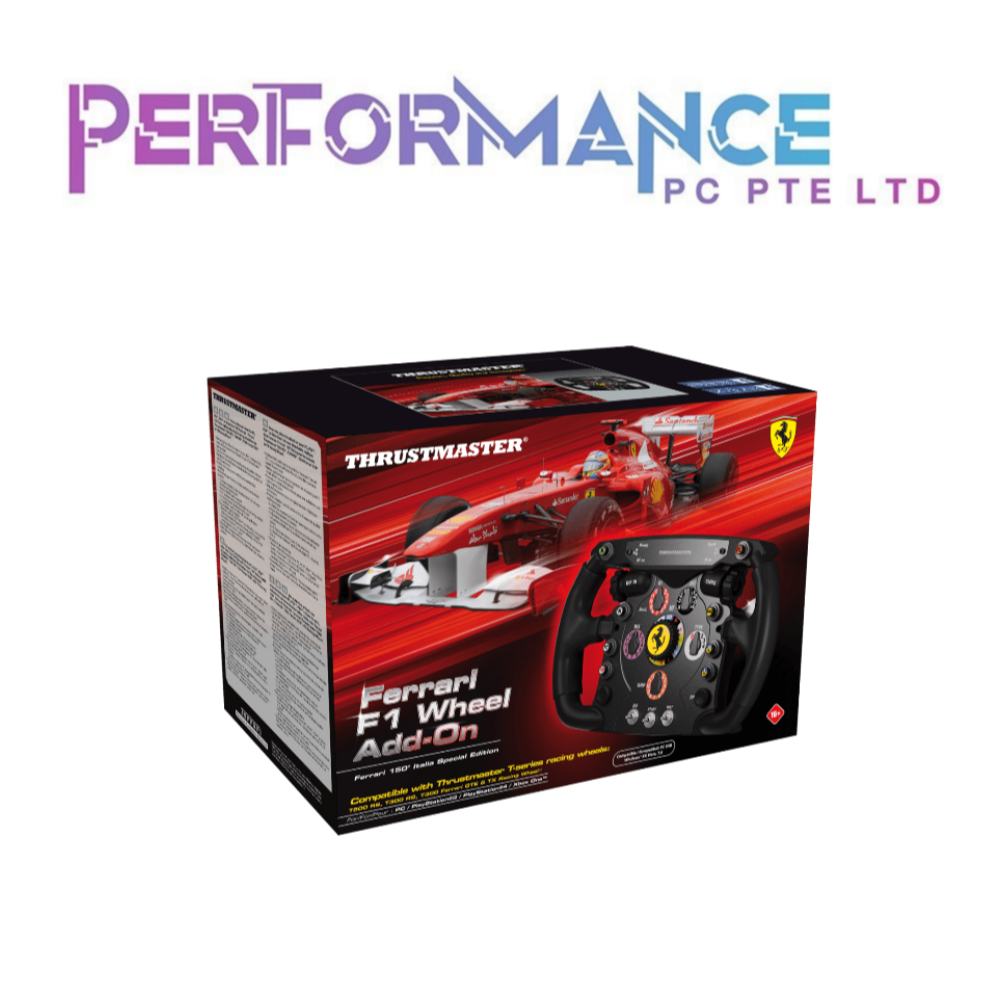 THRUSTMASTER FERRARI F1 WHEEL ADD-ON (1 YEAR WARRANTY BY BAN LEONG TECHNOLGOIES PTE LTD)