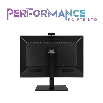 ASUS BE27ACSBK Webcam Monitor 27 inch 2560x1440 WQHD IPS Frameless Full HD Webcam Mic Array AI Noise-canceling (3 YEARS WARRANTY BY CDL TRADING PTE LTD)