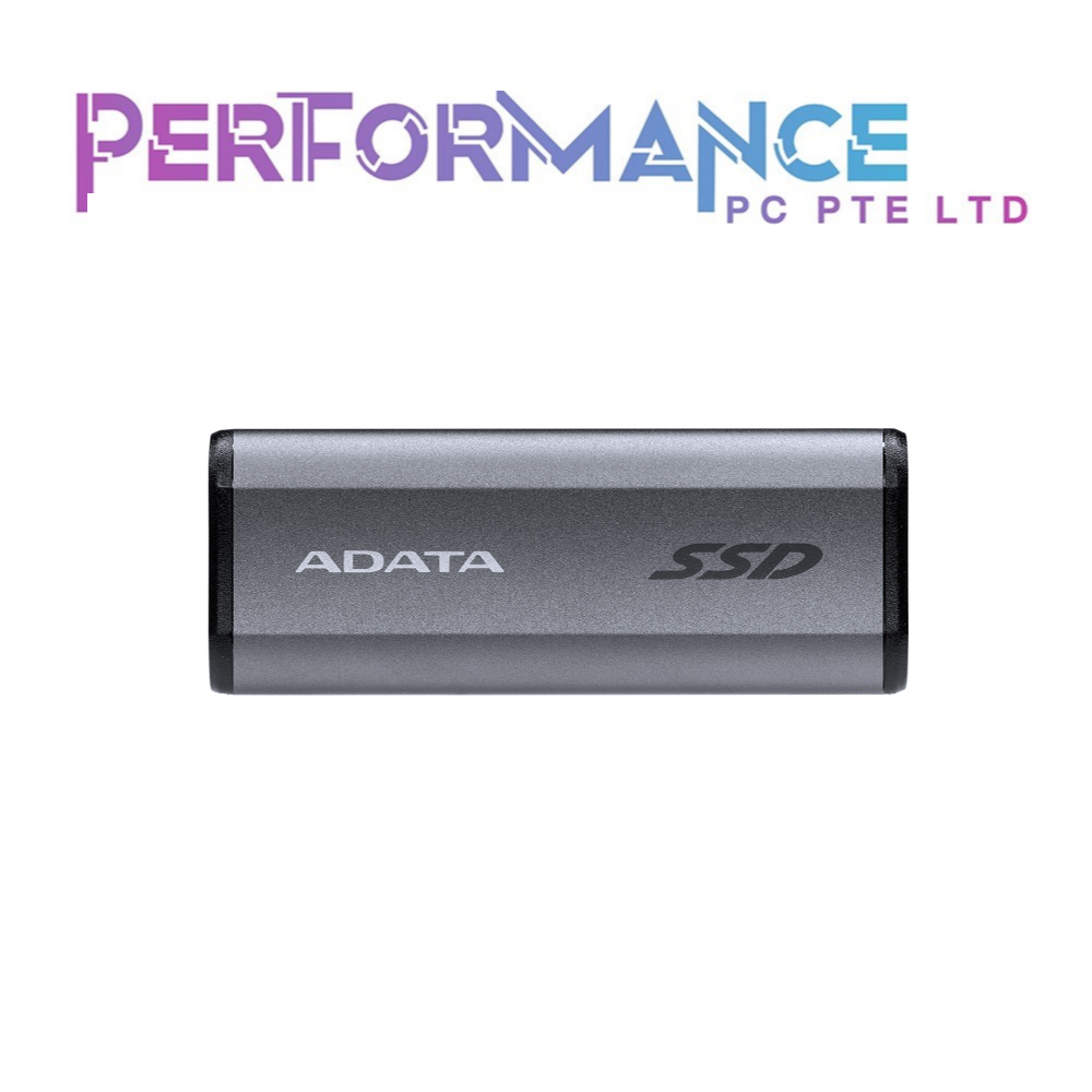 ADATA Elite SE880 EXTERNAL SOLID STATE DRIVE TITANIUM 4TB (5 YEAR WARRANTY BY CORBELL TECHNOLOGY PTE LTD)