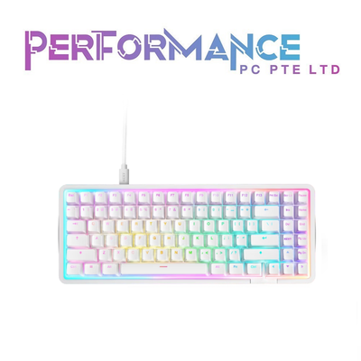 NZXT Function Elite MiniTKL Premium Tenkeyless Magnetic Gaming Keyboard- Black & White (2YEARS WARRANTY BY TECH DYNAMIC)