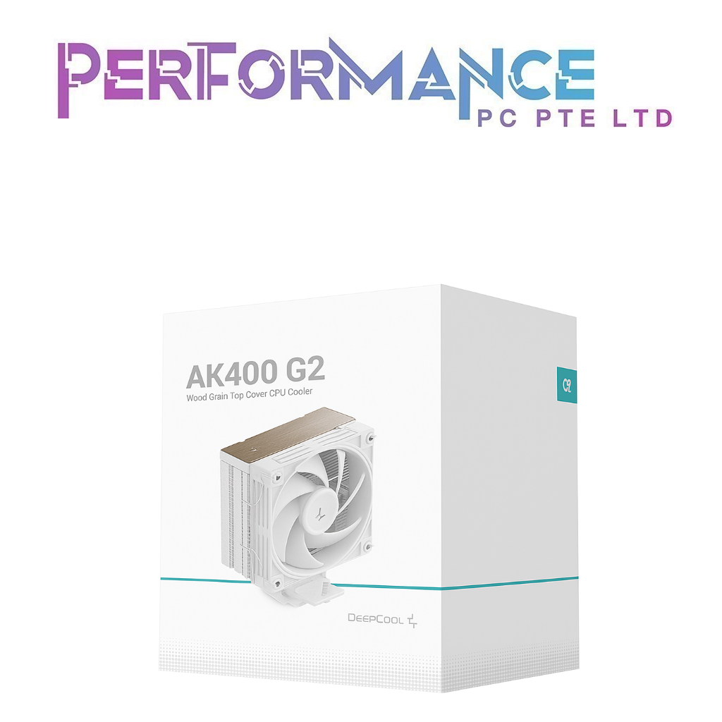 Deepcool AK400 G2 / Deepcool AK400 G2 WHITE / Deepcool AK400 G2 DIGITAL NYX FAN COOLER ( 3 Years Warranty by Tech Dynamic )