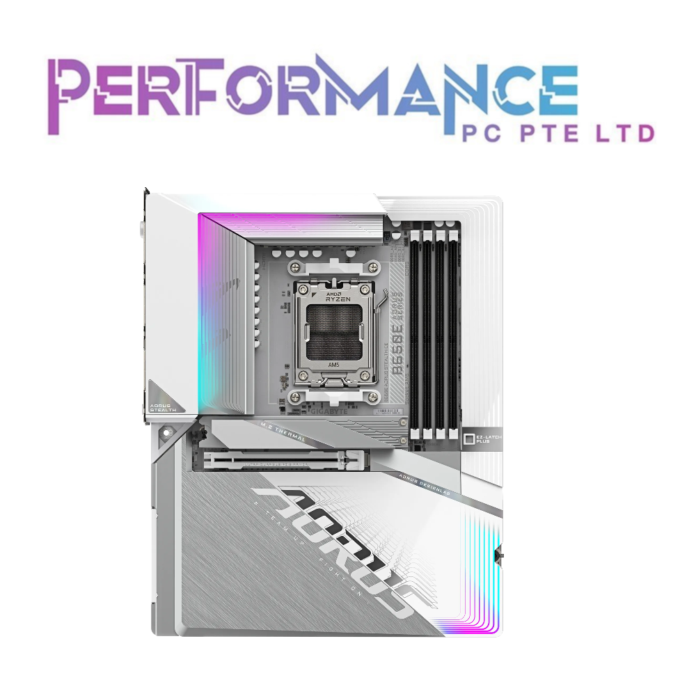 (Pre-Order) GIGABYTE B650E AORUS STEALTH ICE GAMING MOTHERBOARDS (3 YEARS WARRANTY BY CDL TRADING PTE LTD)