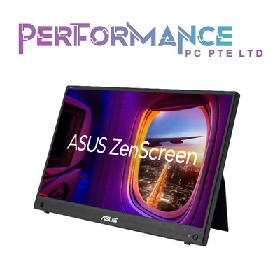 ASUS ZenScreen MB16AHG portable monitor 16 inch (15.6 inch viewable) FHD (1920 x 1080), IPS, 144Hz, USB-C, Mini-HDMI (3 YEARS WARRANTY BY CDL TRADING PTE LTD)
