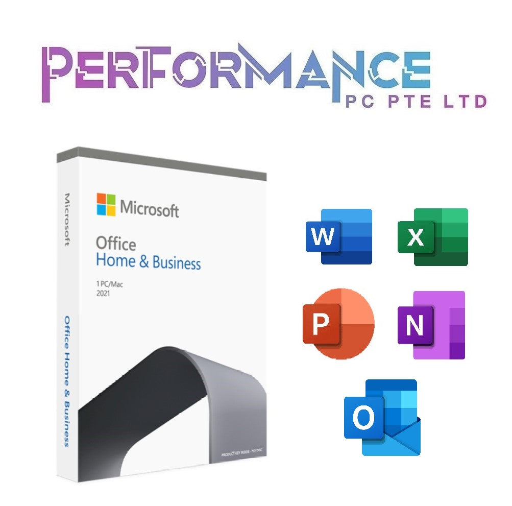 Microsoft Office Home and Business 2021 Win/Mac English (T5D-03509) 100% Local Stock - Classic Office apps (Word, PowerPoint, Excel, Outlook, OneNote)