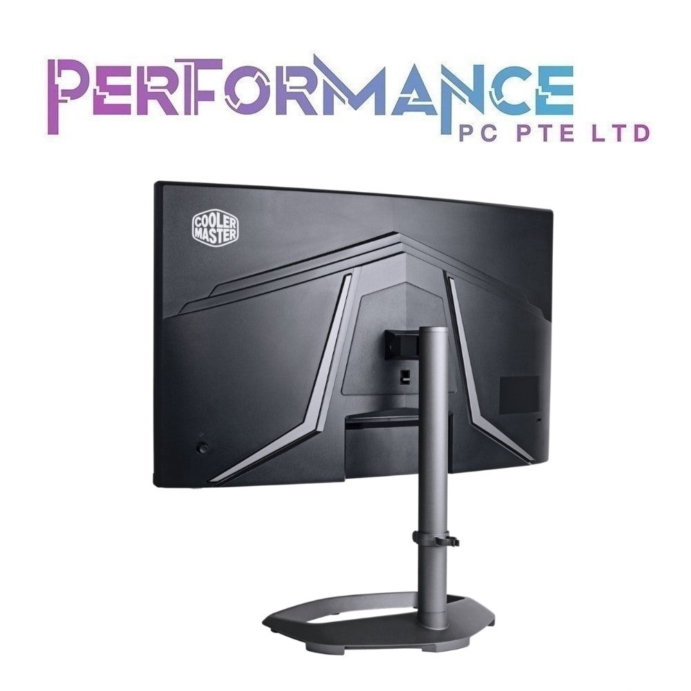 CoolerMaster GM27-CQS 2560x1440 (2K WQHD) Curved Gaming Monitor Resp. Time 0.5 ms Refresh Rate 165hz (170hz Overclocking) (3 YEARS WARRANTY BY BAN LEONG TECHNOLOGIES PTE LTD)